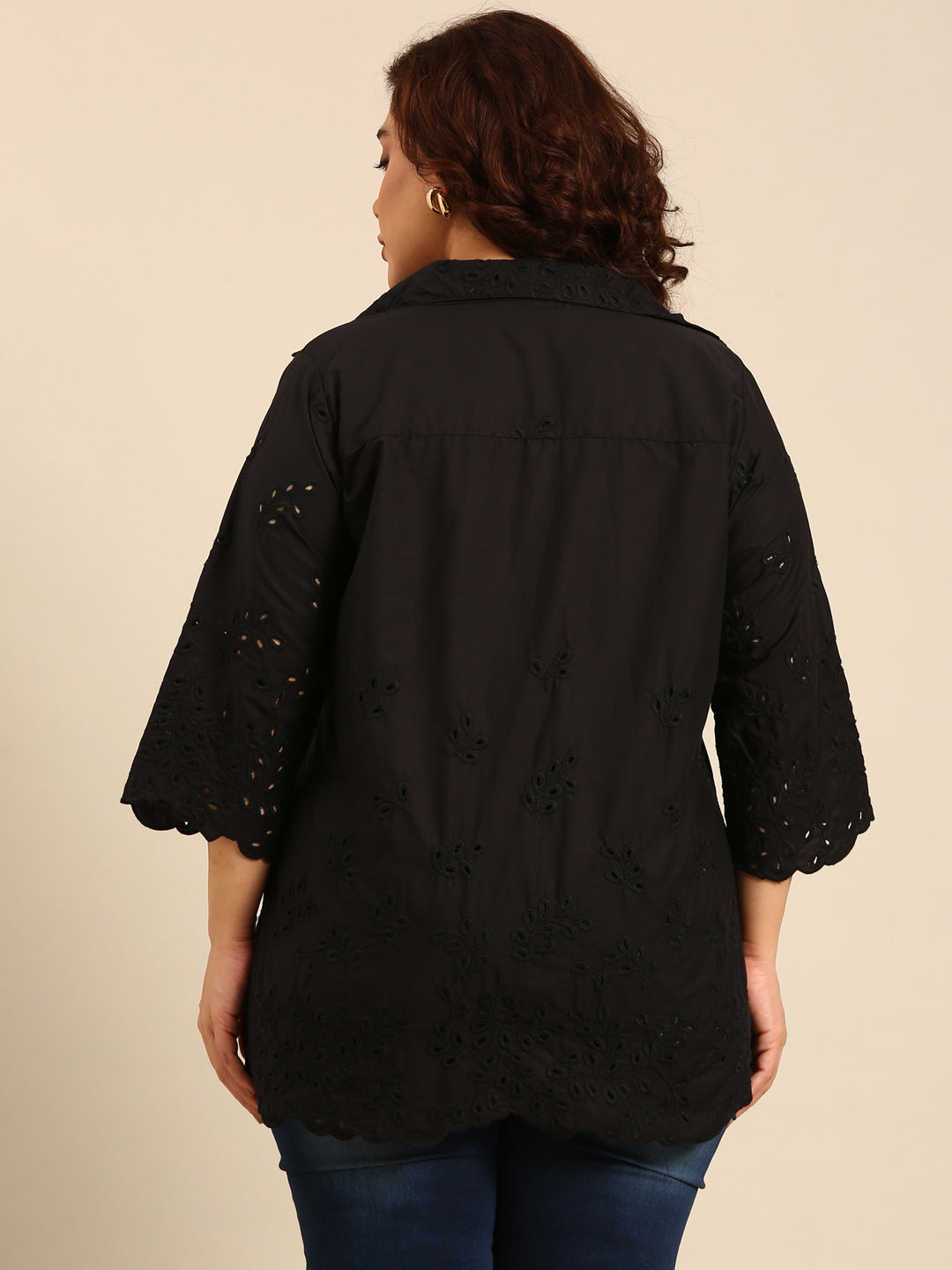 Cotton Embroidered Shirt