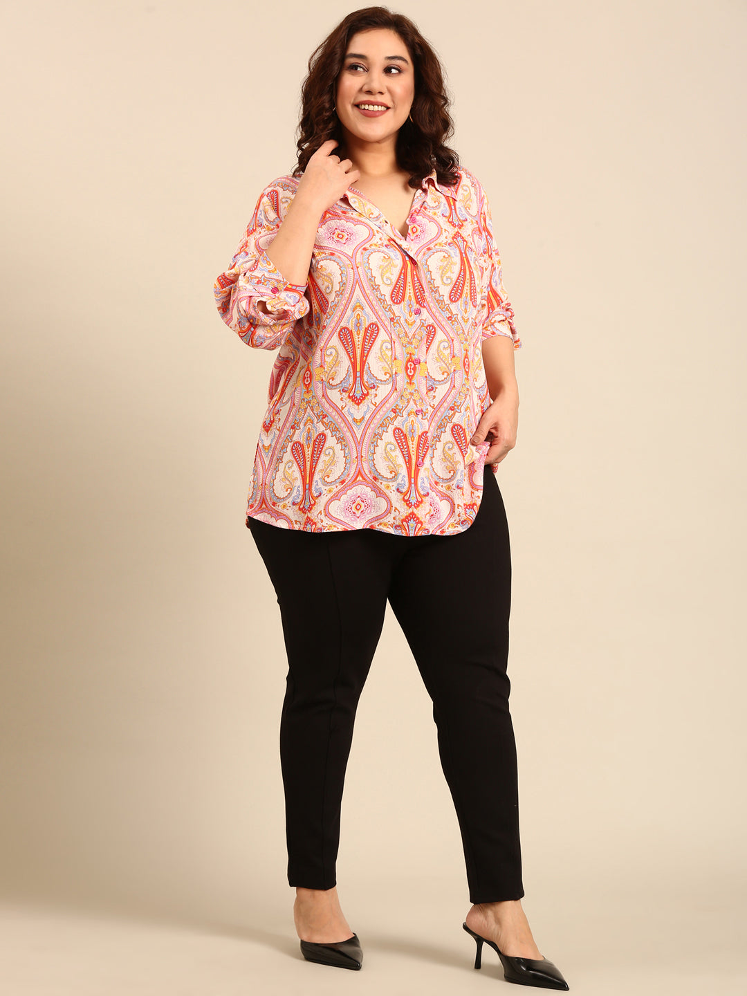 Ethnic Printed Shirt