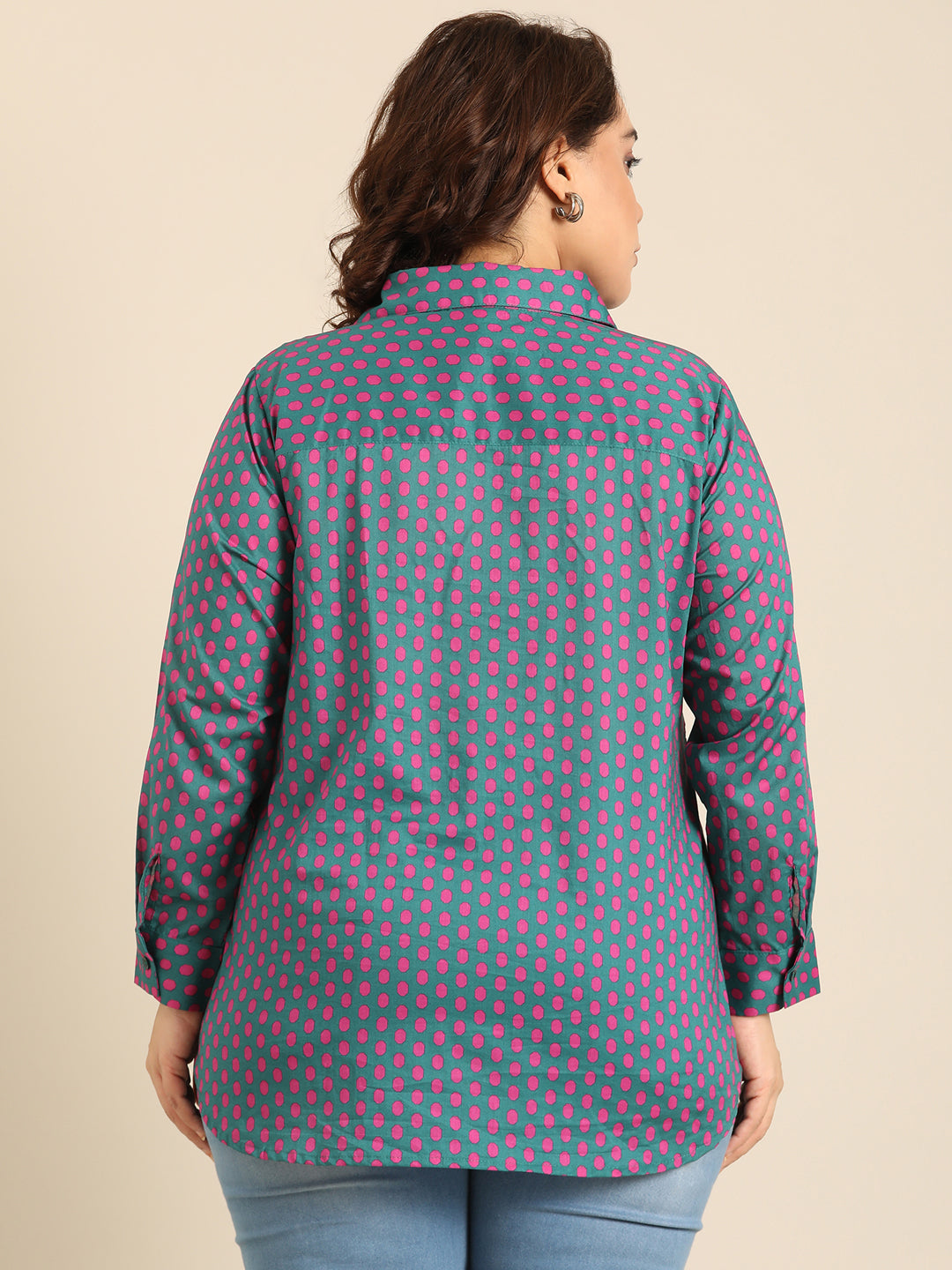 Cotton Polka Dot Shirt