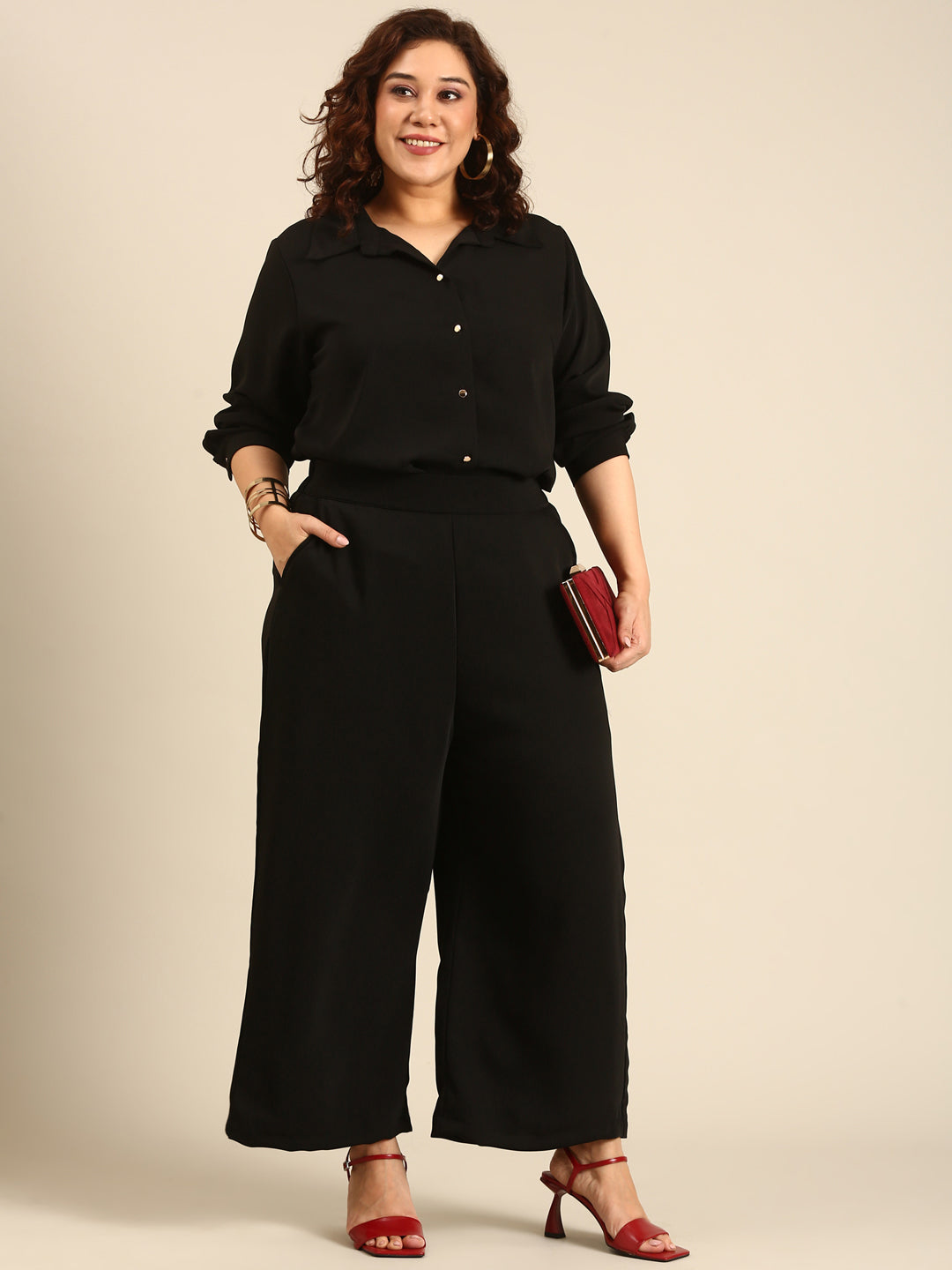 Classic Black Co-ord Set (2 Piece)