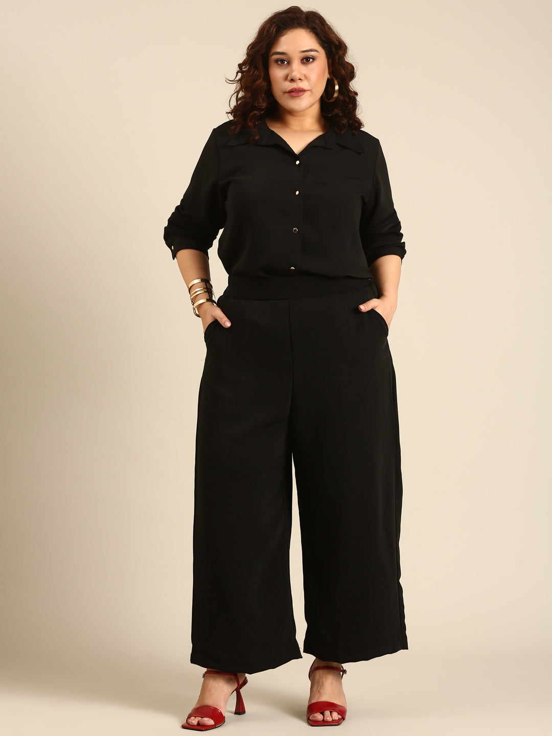 Classic Black Co-ord Set (2 Piece)