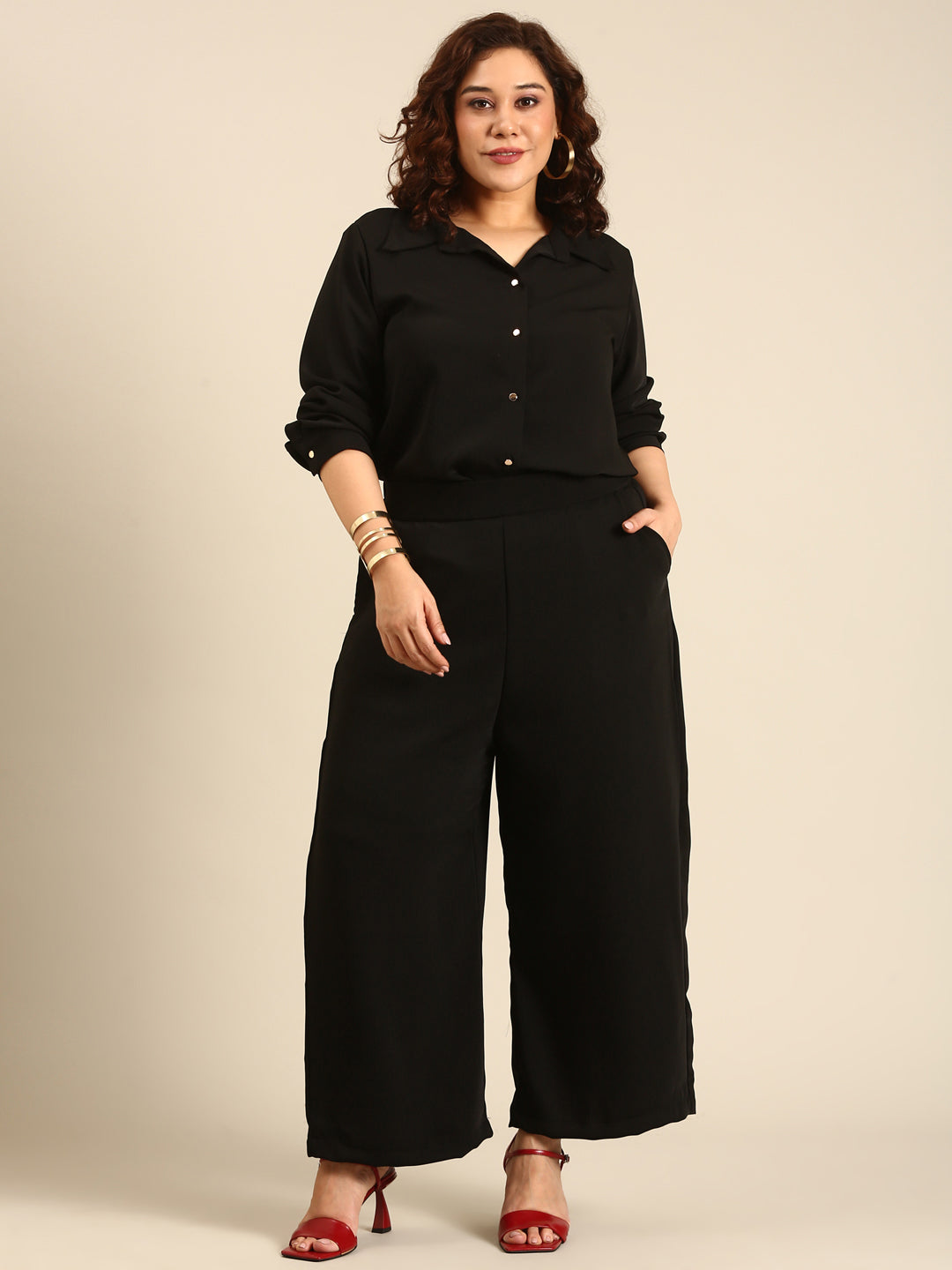 Classic Black Co-ord Set (2 Piece)