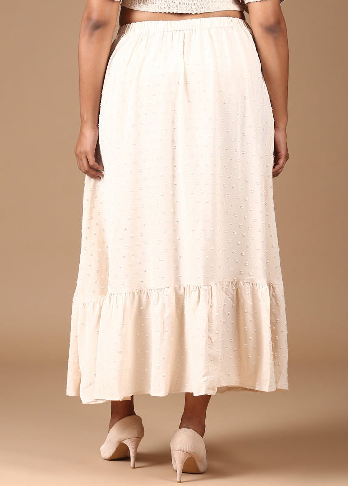 Beige Skirt