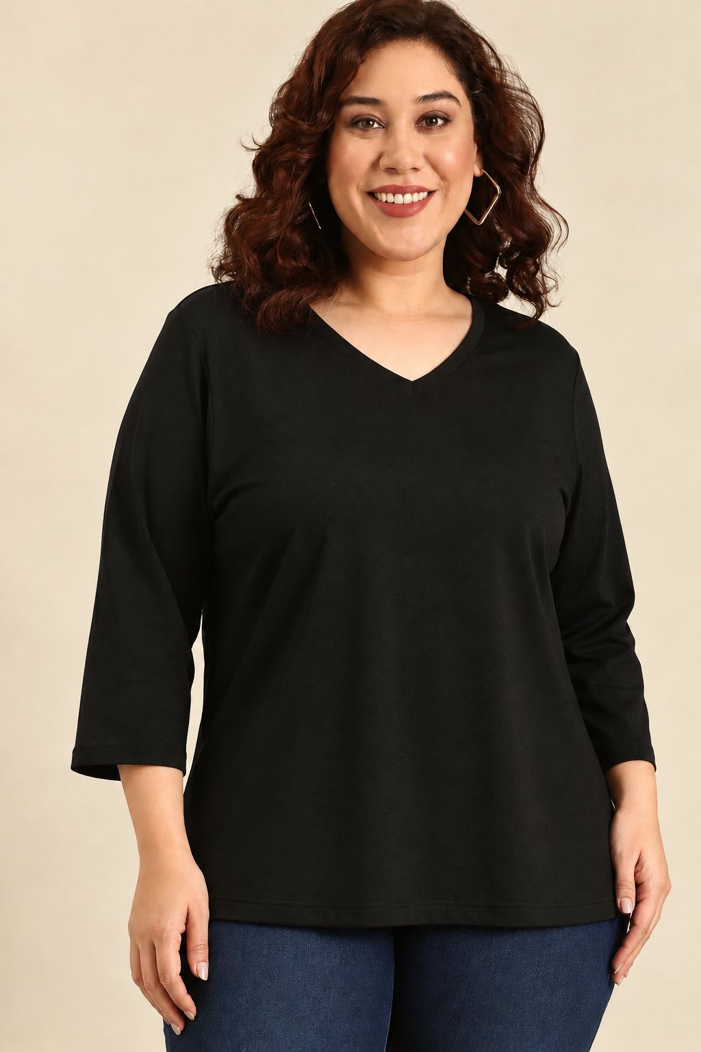 Solid Black T-Shirt