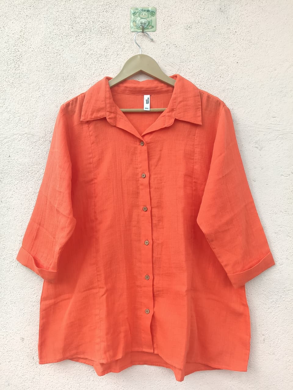 Solid Orange Shirt