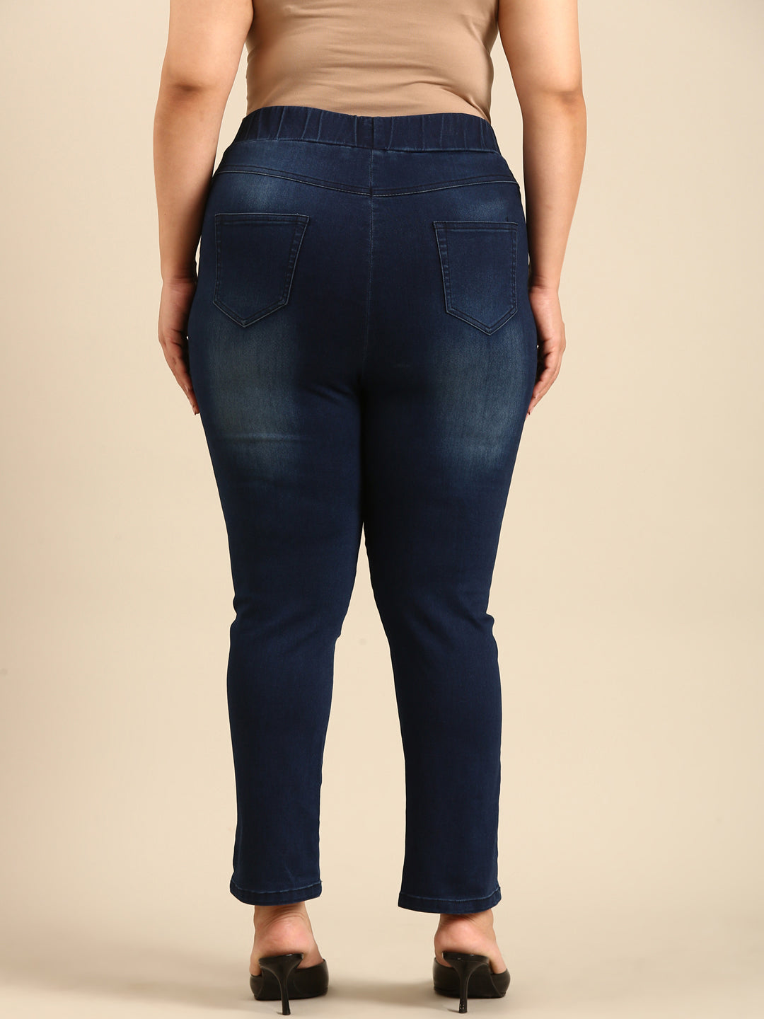 Straight Cut Indigo Jeans