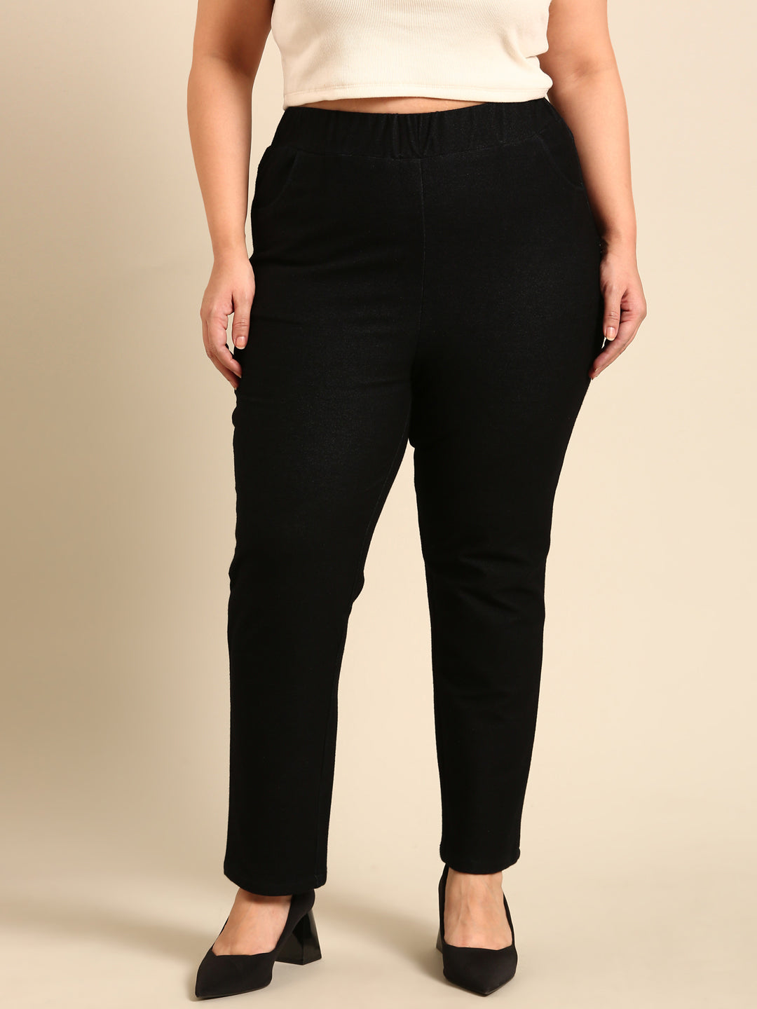 Black High Stretch Jeans