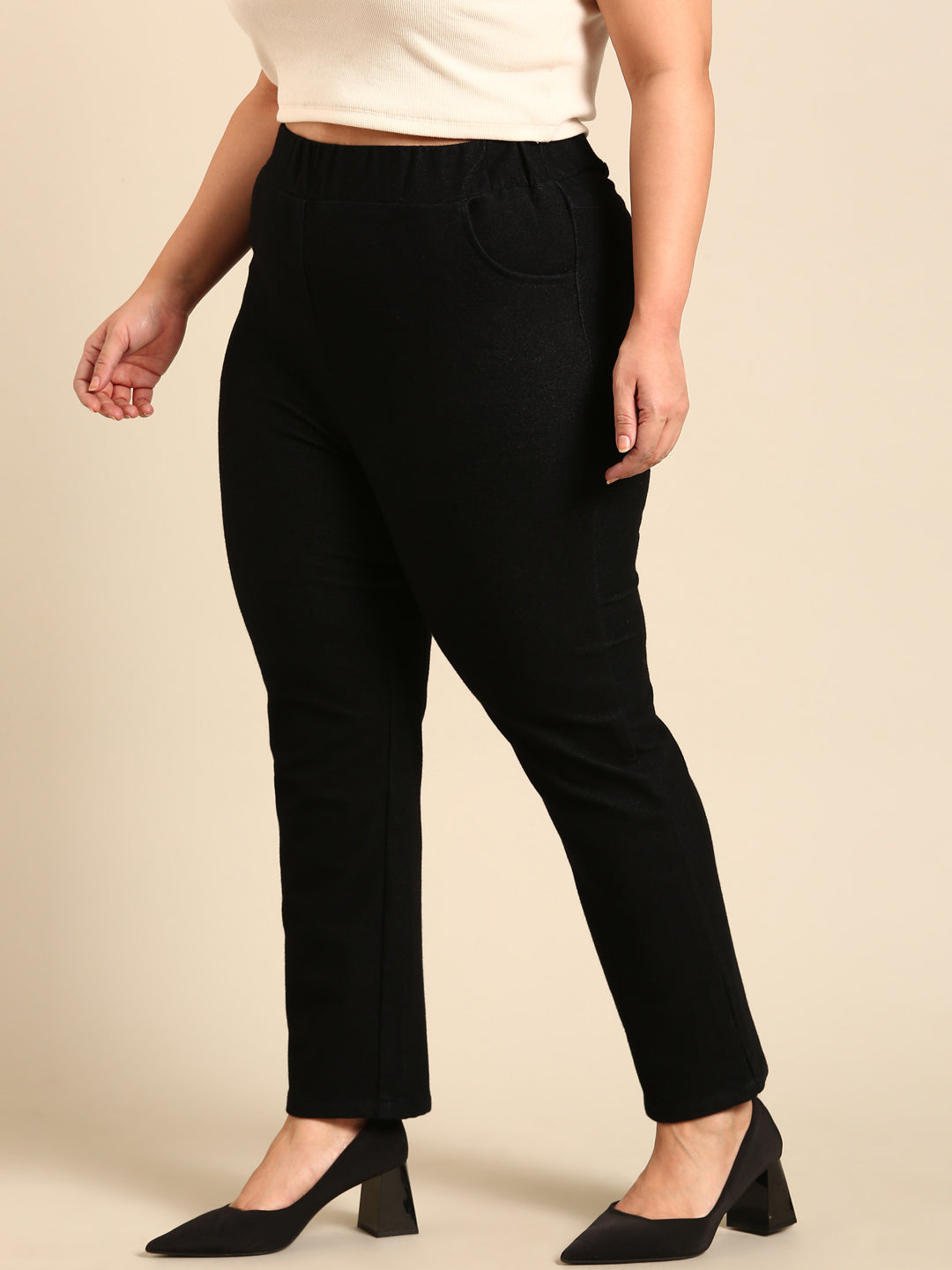 Black High Stretch Jeans