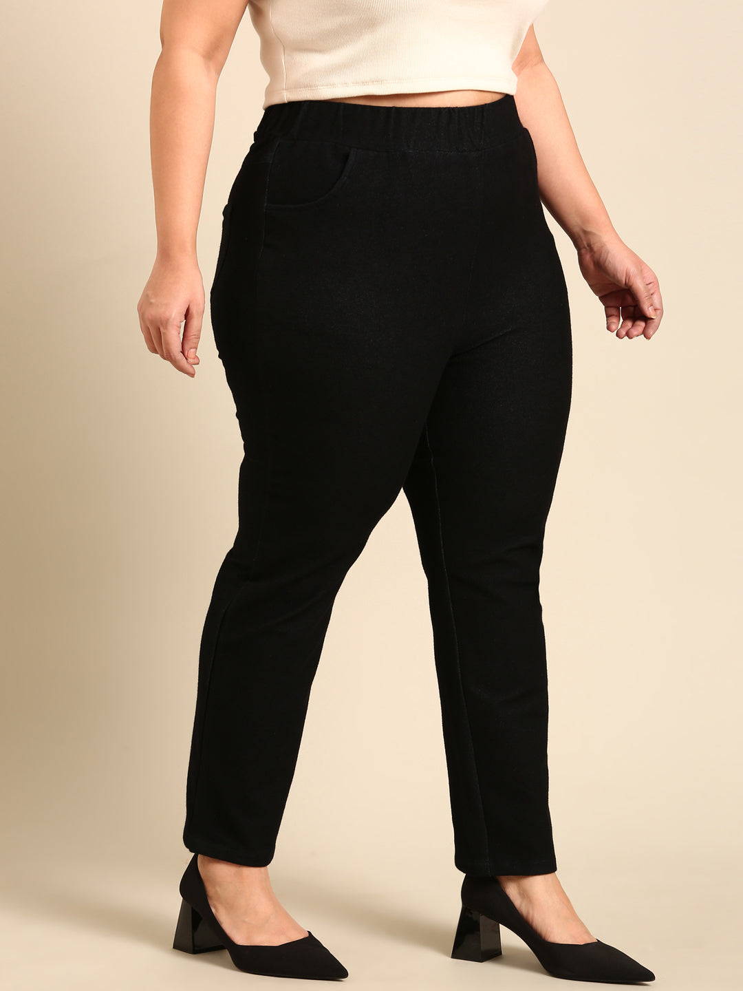 Black High Stretch Jeans