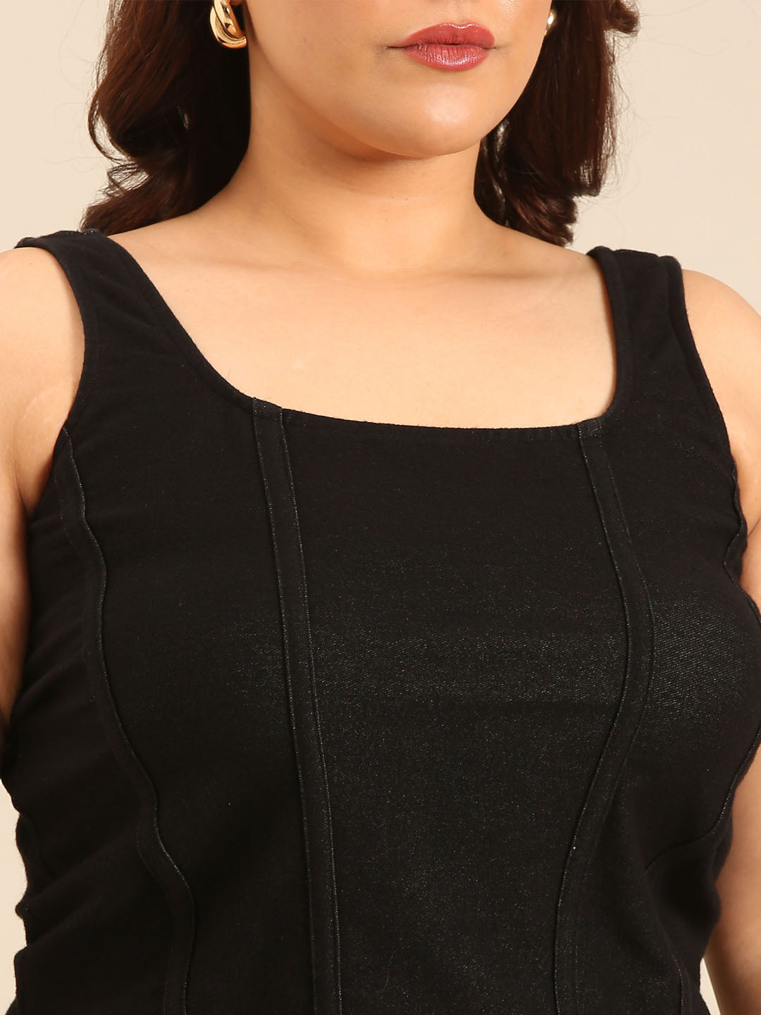 Black Squeeze Corset