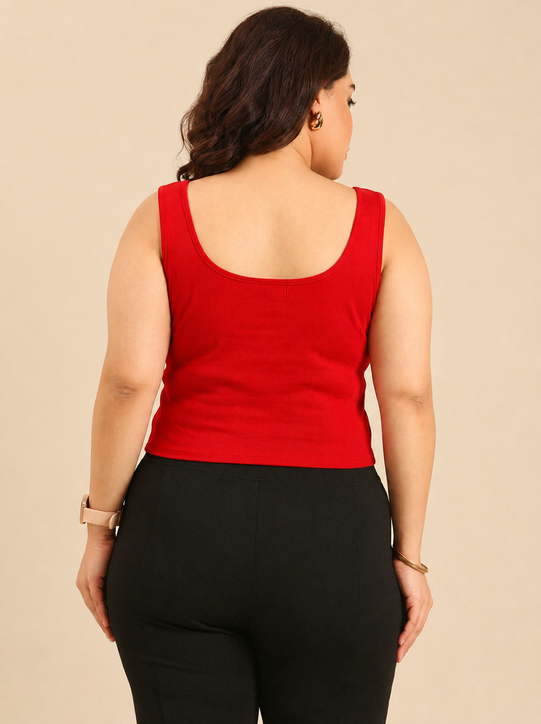 Red Crop Top