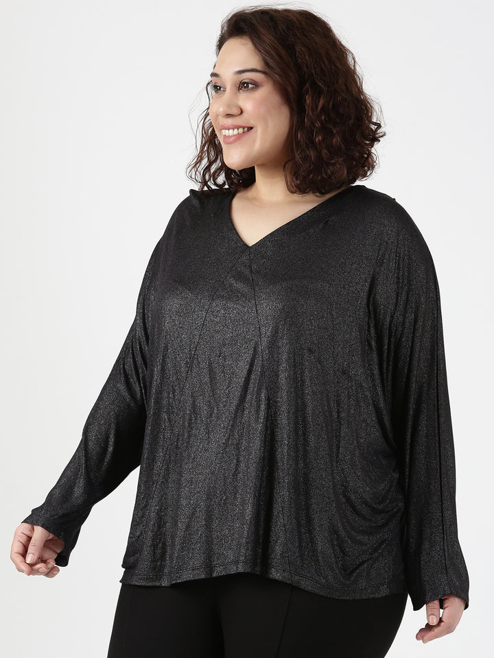 Black Shimmer top