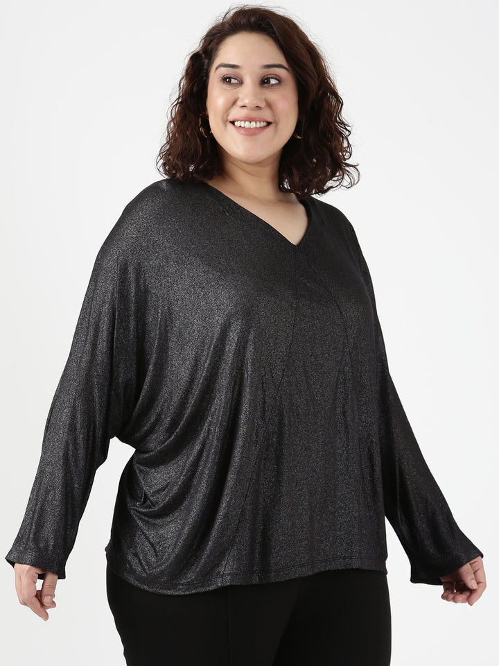 Black Shimmer top