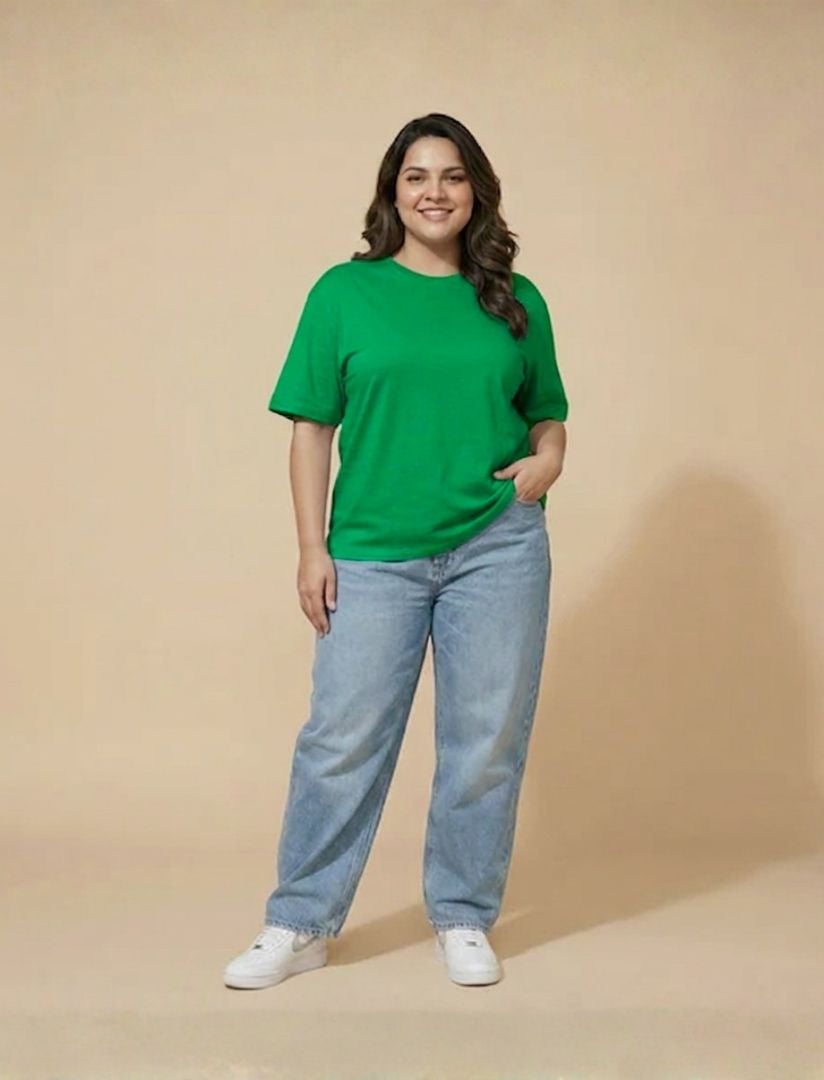 Green Oversized T-Shirt