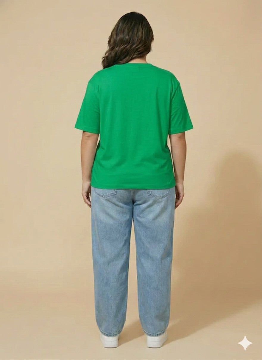 Green Oversized T-Shirt