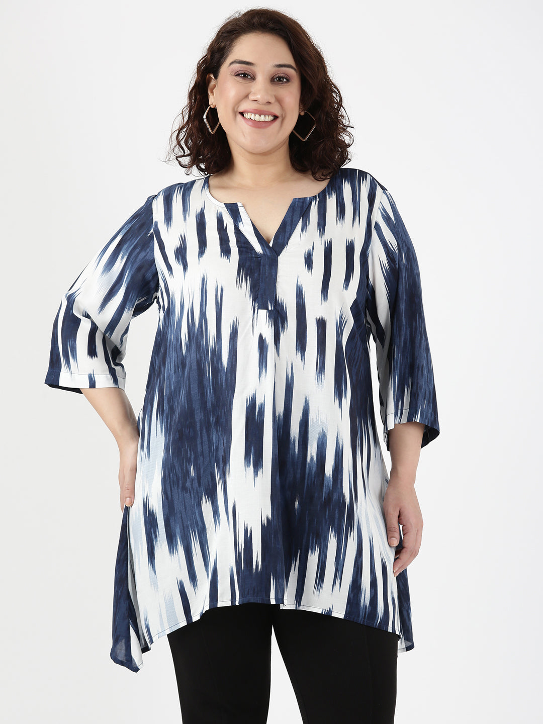 Indigo Printed Tunic