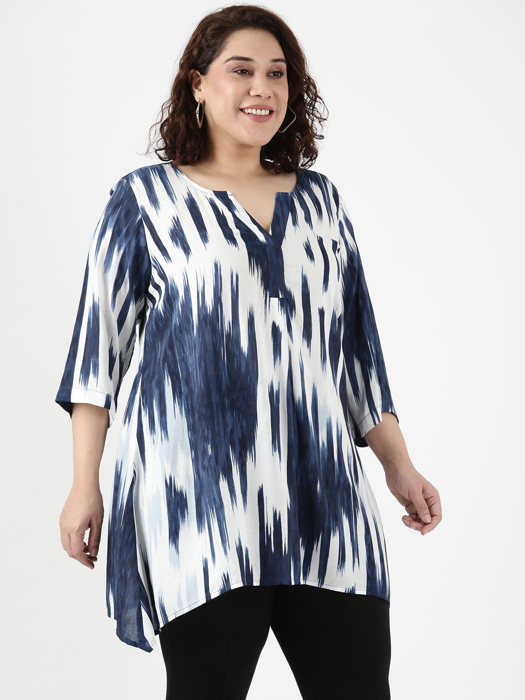 Indigo Printed Tunic