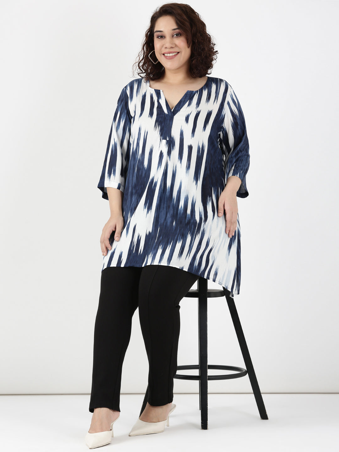 Indigo Printed Tunic