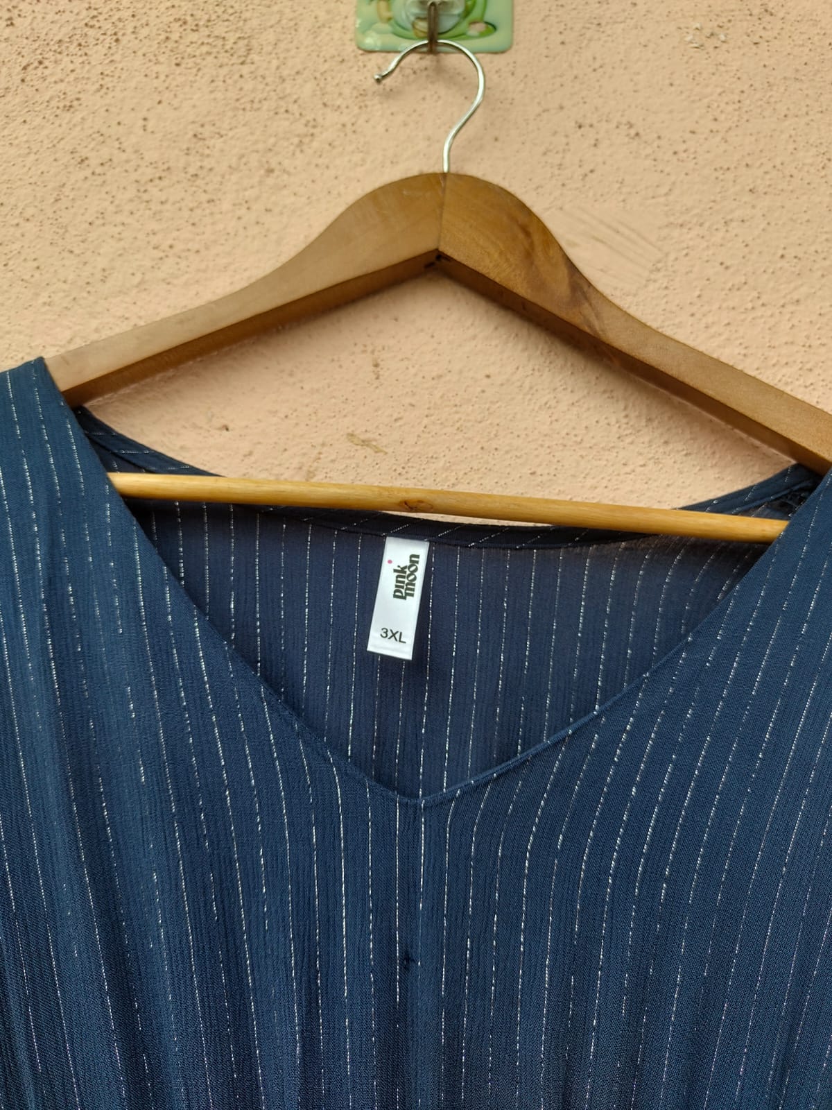 Teal Lurex Dress