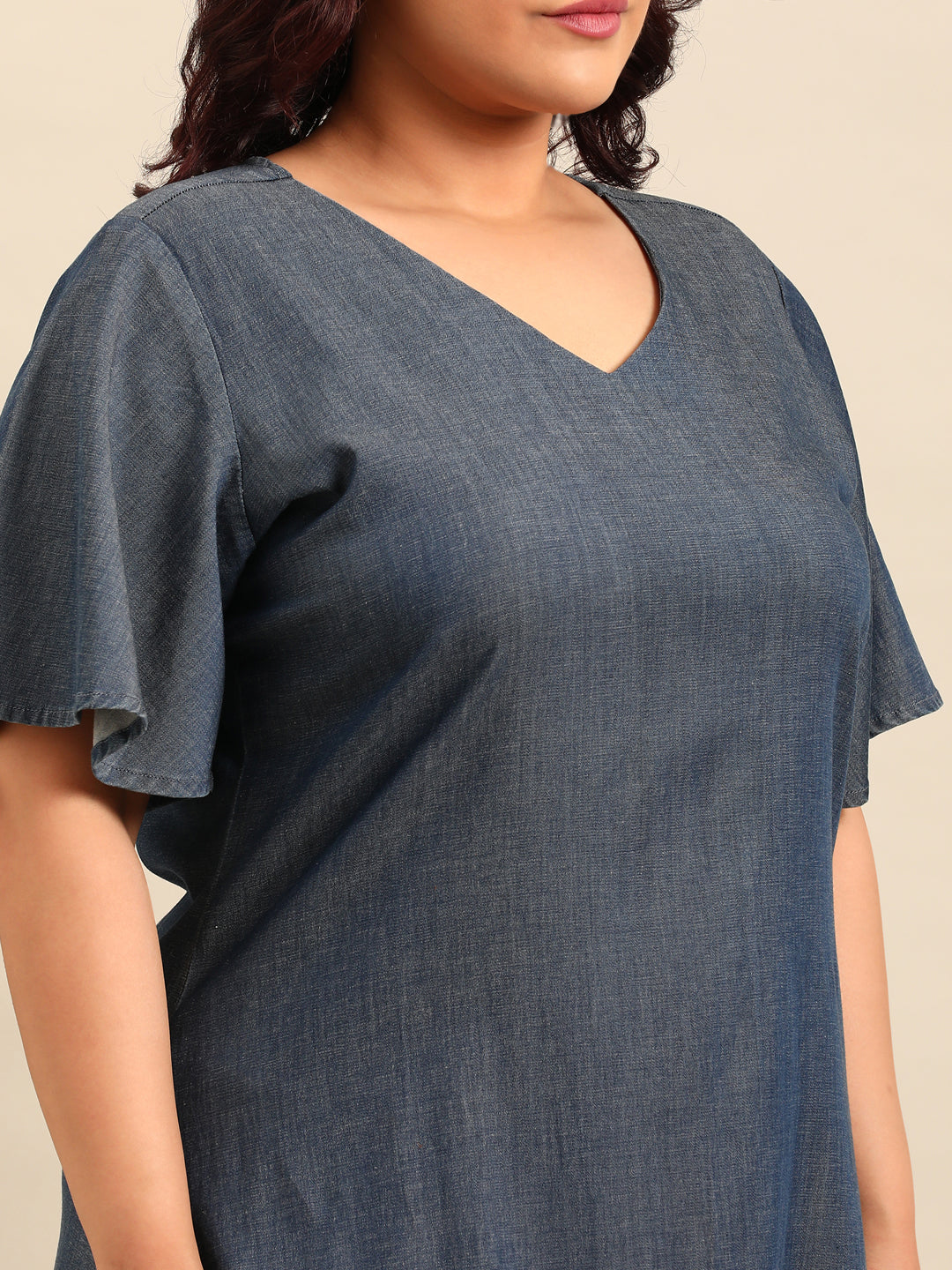 Tencel A-Line Maxi Dress