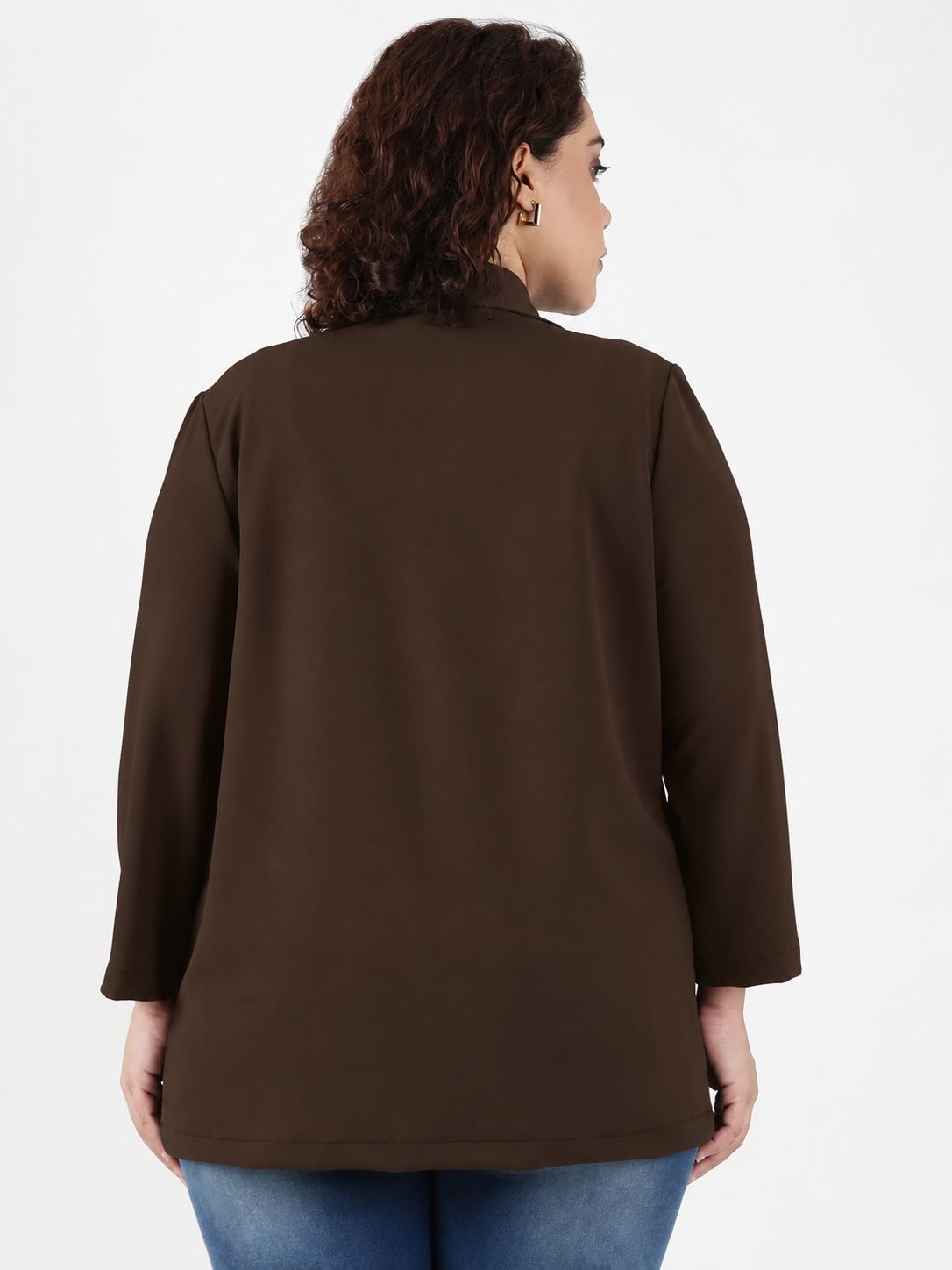 Dark Brown Formal Blazer