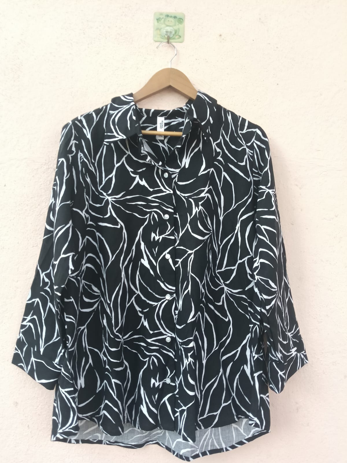 Black Printed Shirt