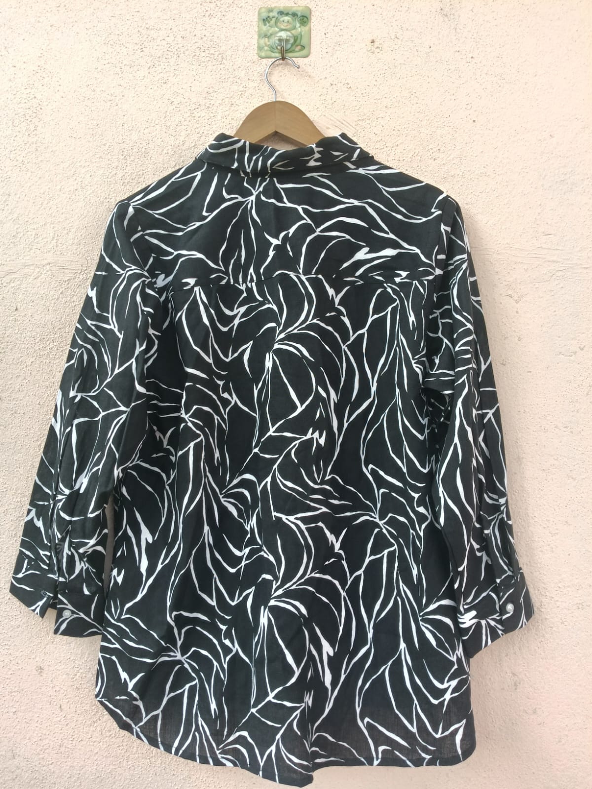 Black Printed Shirt
