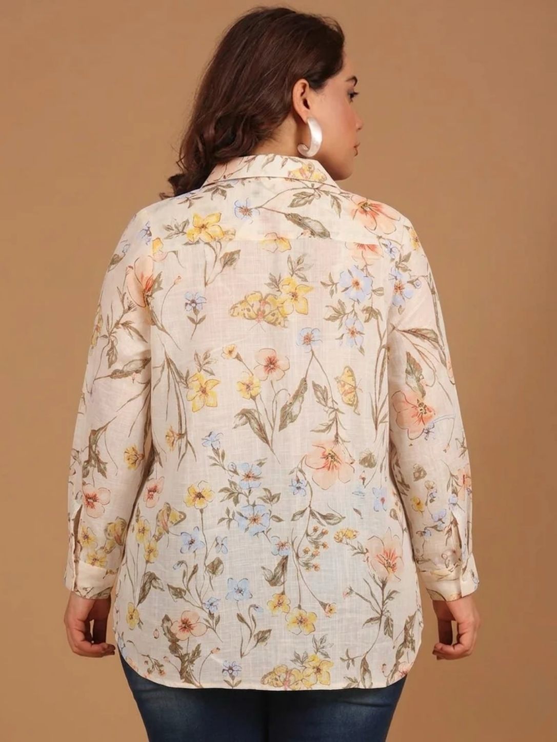 Floral Button-Down Shirt
