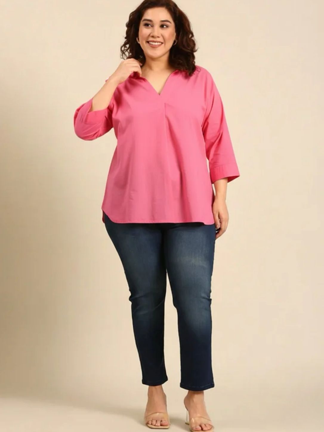 Formal Collar Neck Top
