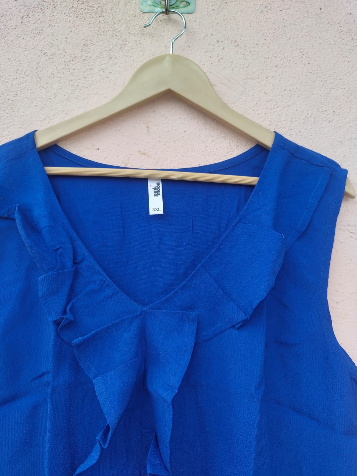 Solid Cobalt Sleeveless Top