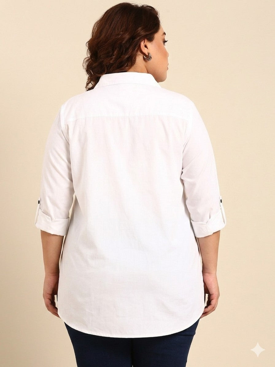 White Cotton Shirt