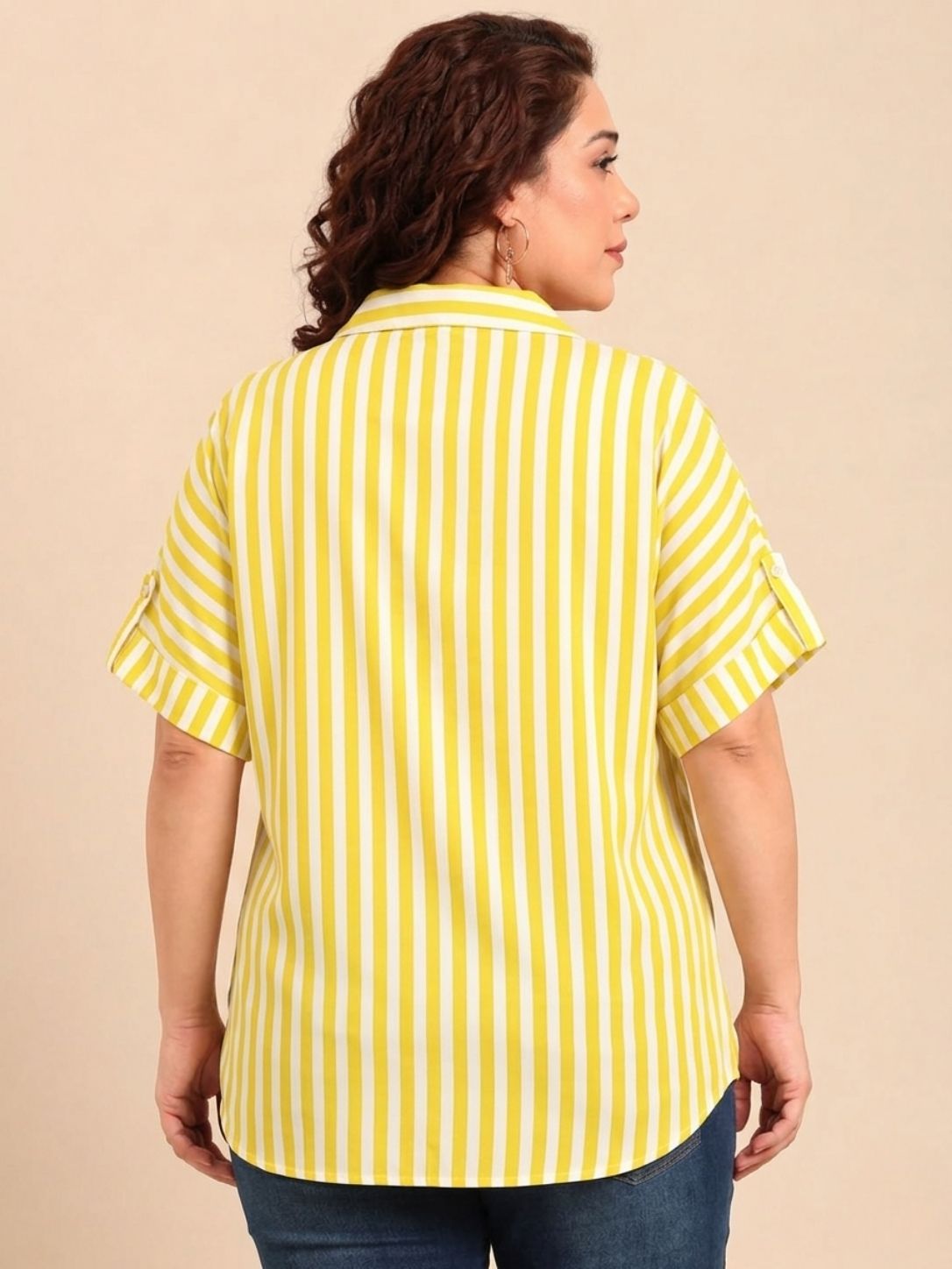Yellow Striped Shirt