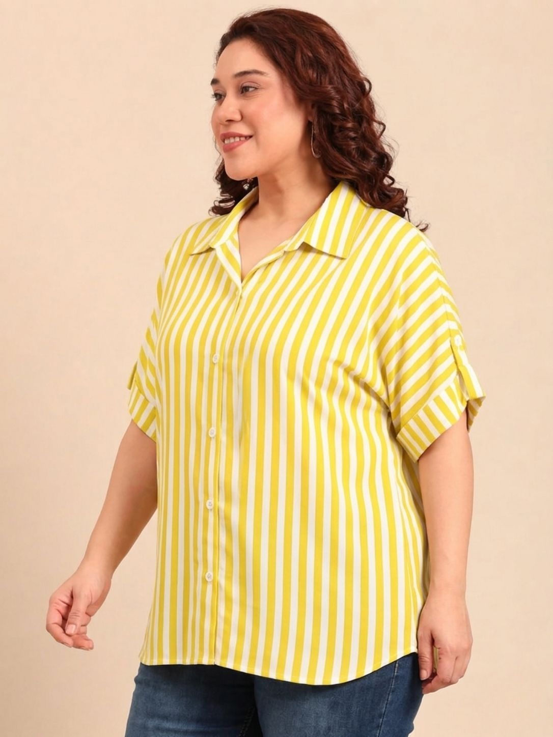 Yellow Striped Shirt