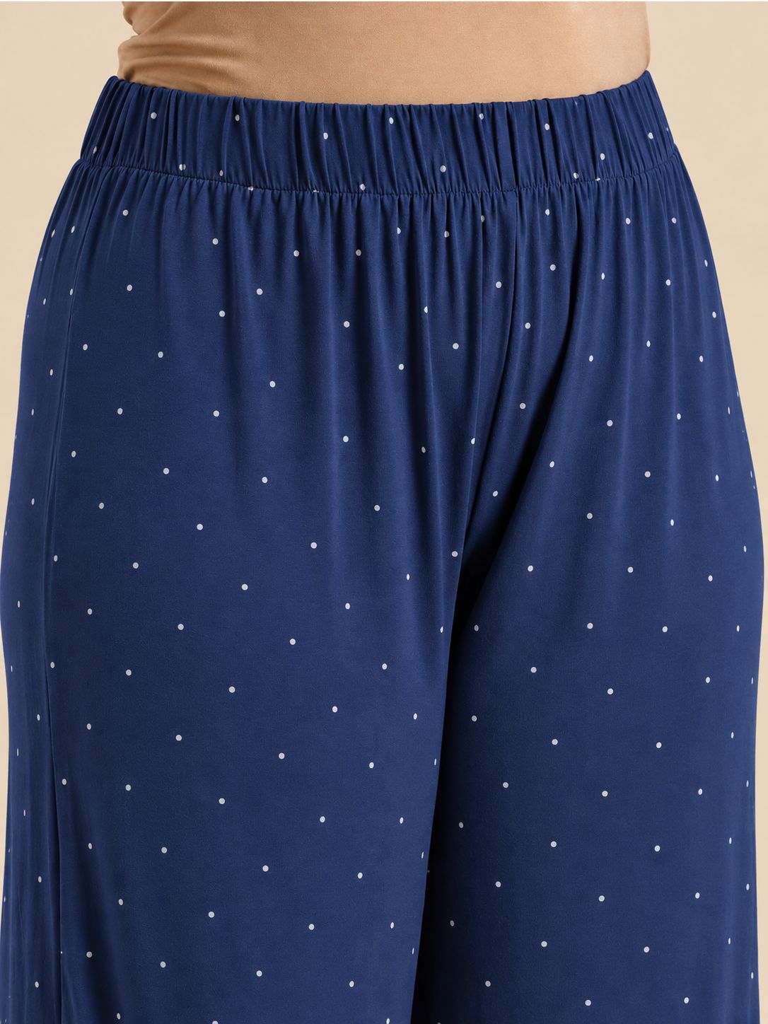 Navy Polka Dot Co-ord Set (2 Piece)