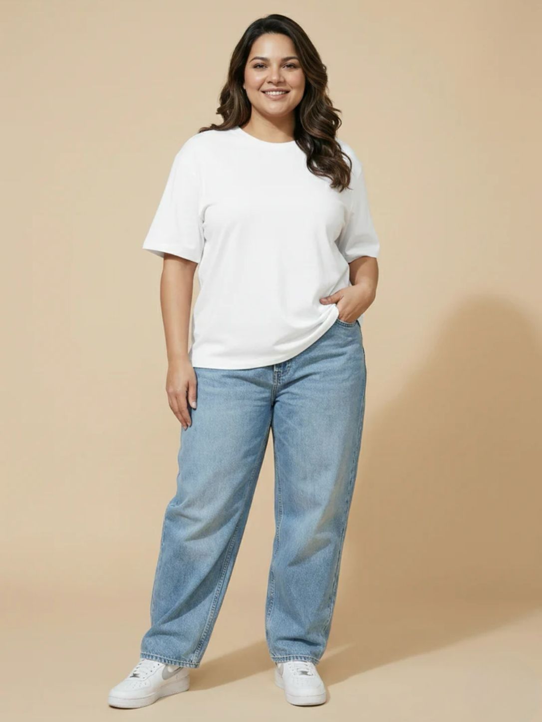 White Oversized T-Shirt