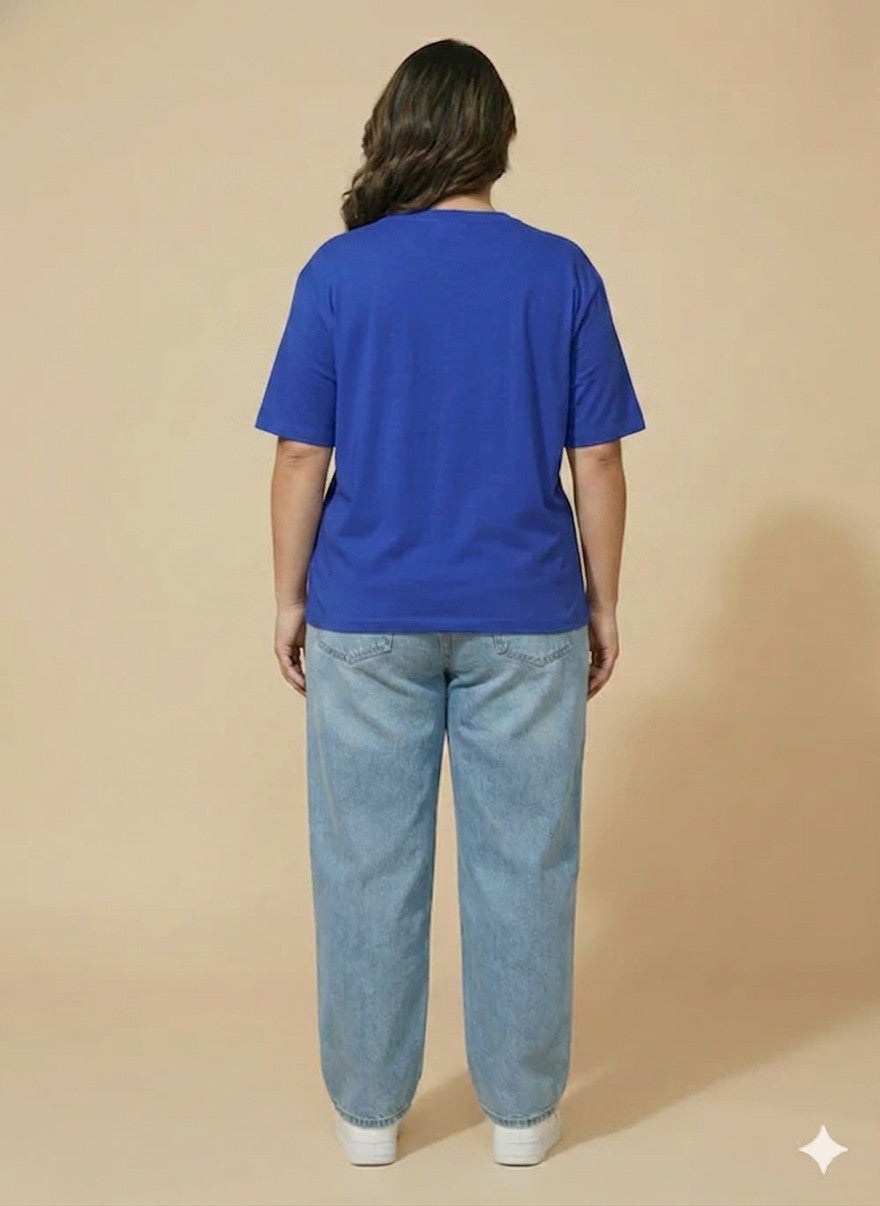 Cobalt Oversized T-Shirt