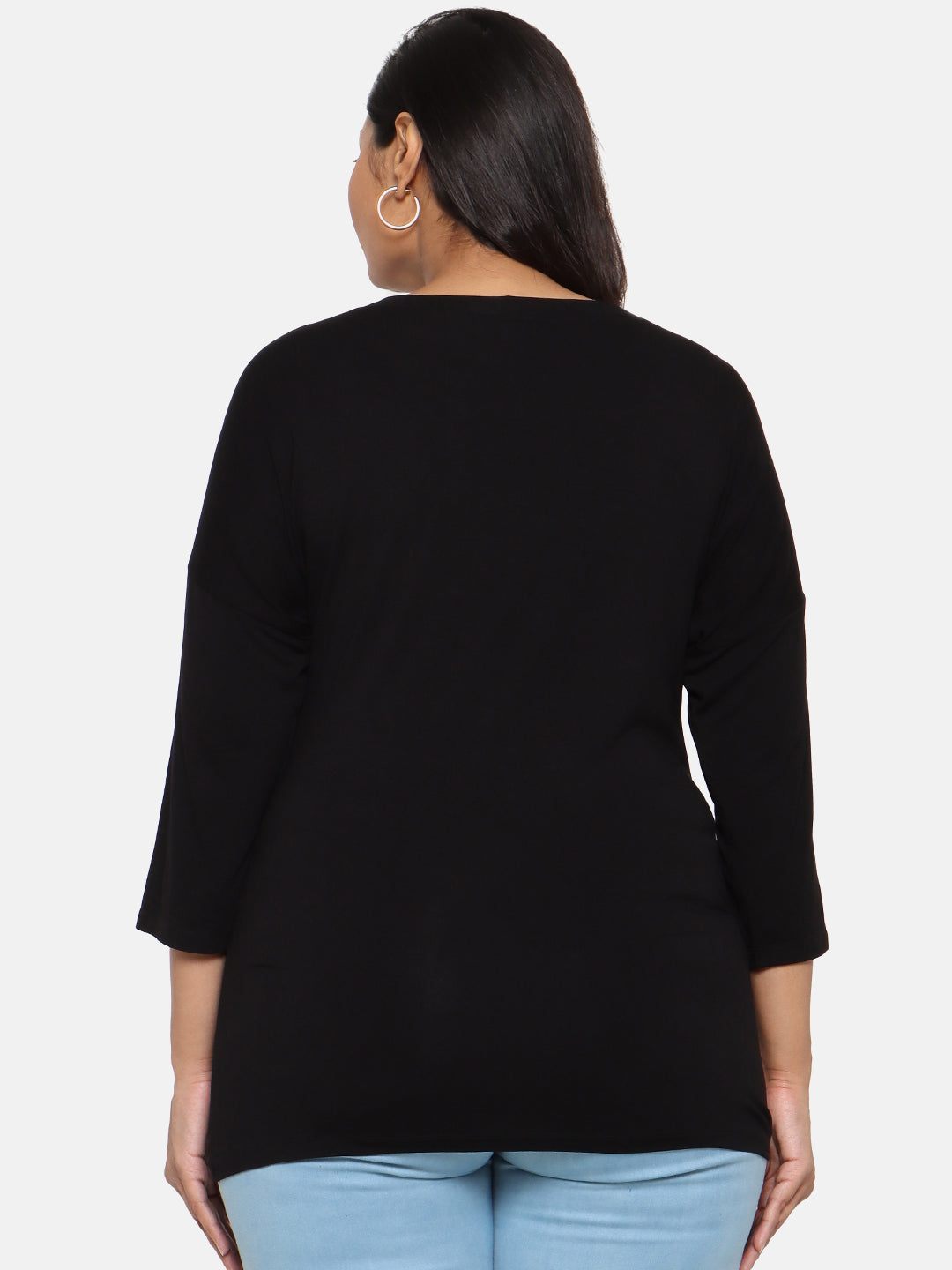Black Full Sleeves T Shirt