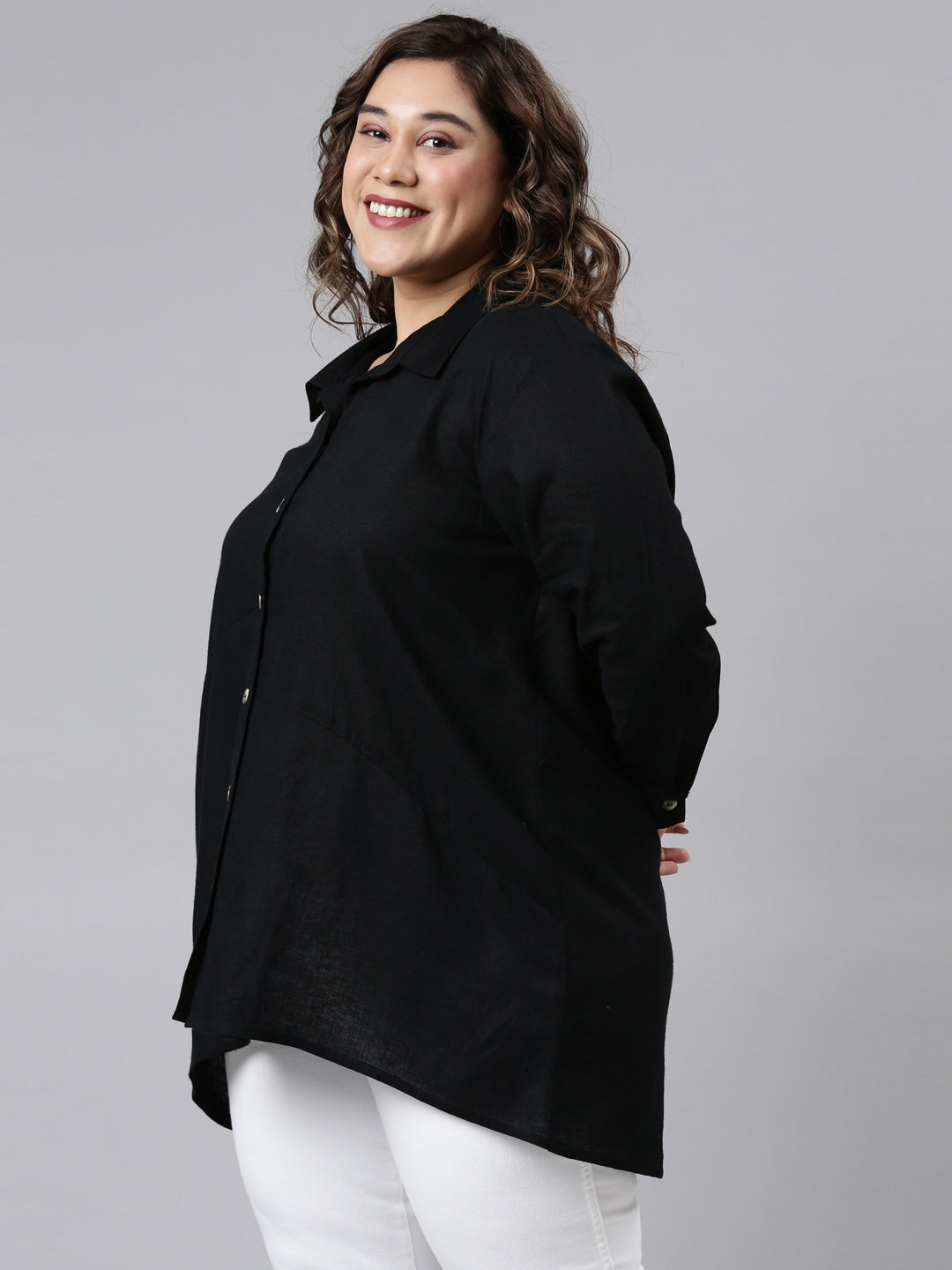 Black Long Shirt