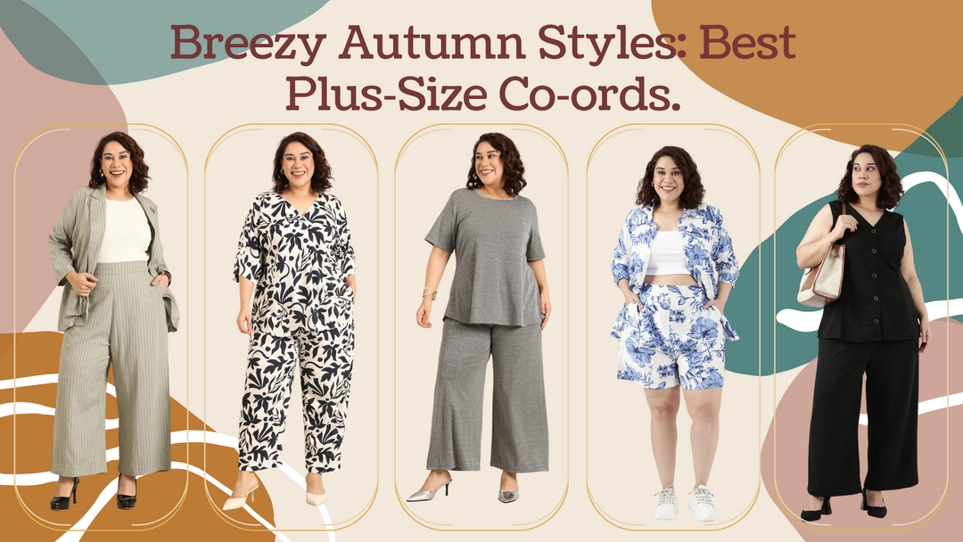 Breezy Autumn styles: Best Plus-Size Co-ords