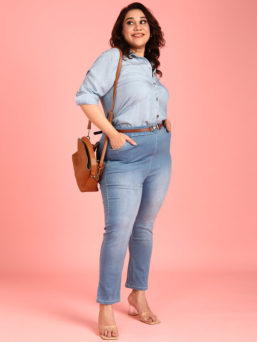 The Ultimate Denim Duo – Shirt and Jeans (2-Piece)