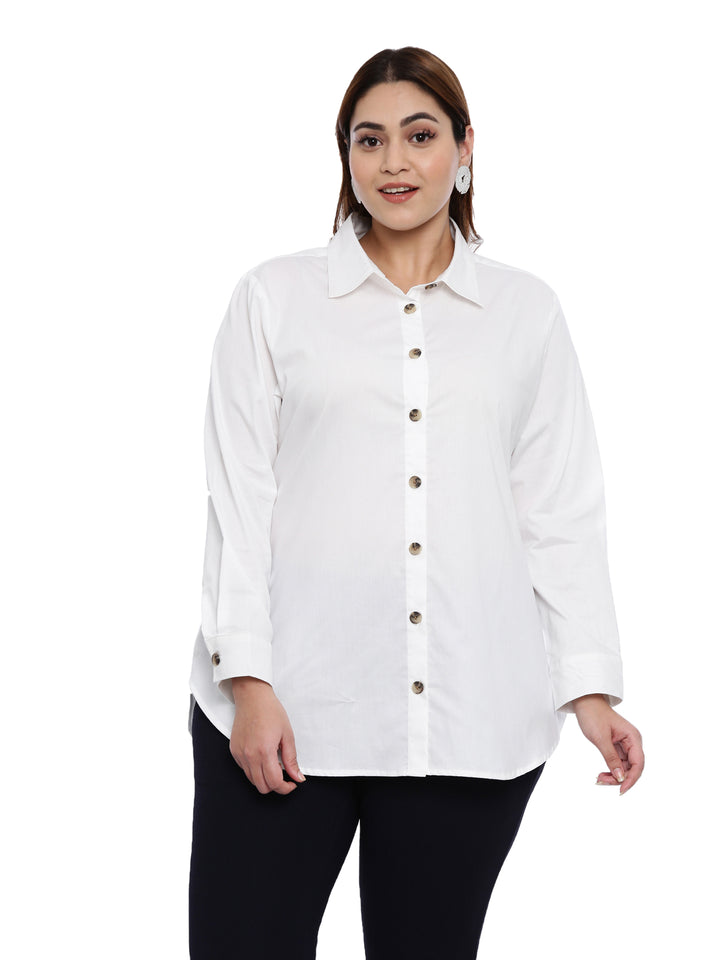 Oxford Cotton White Shirt