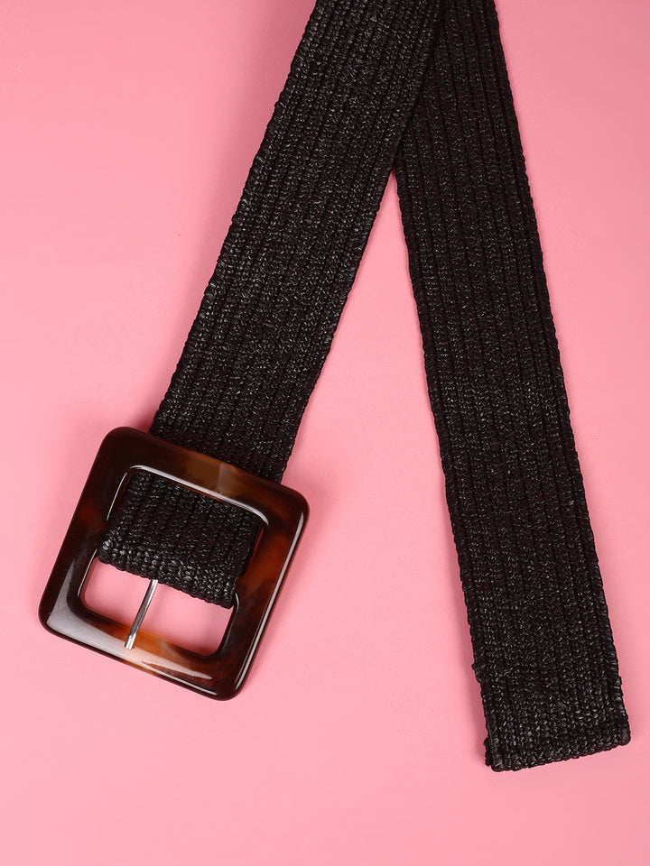 Black Canvas Belts