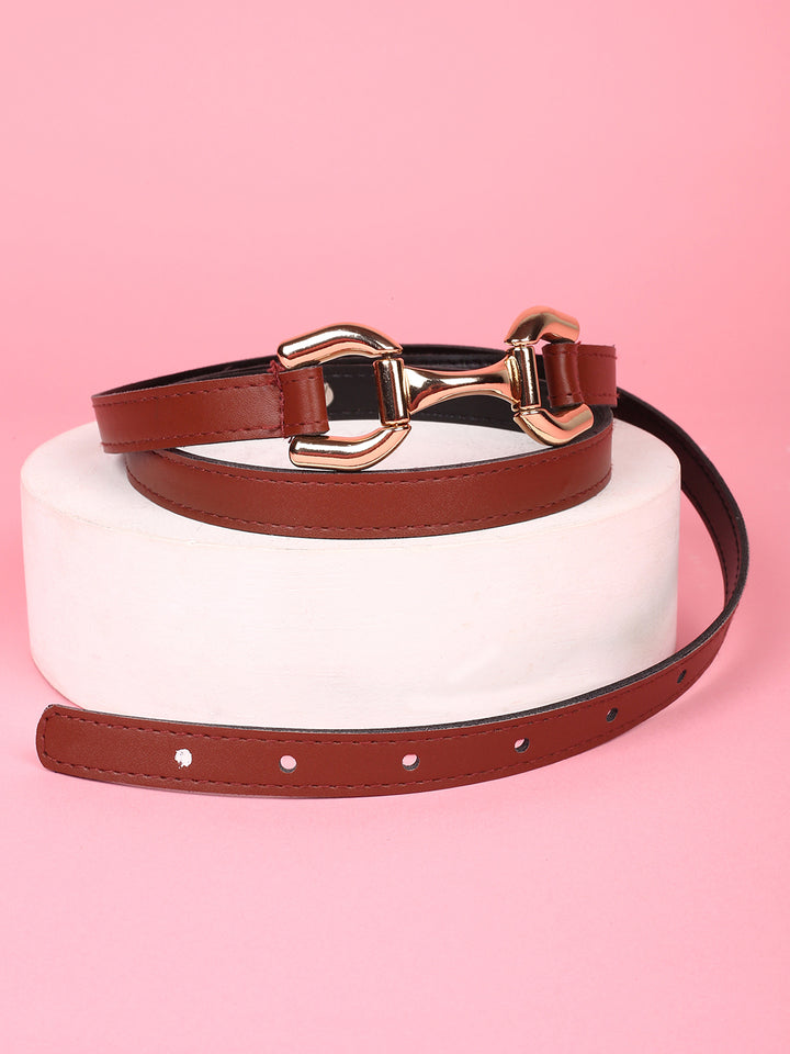 Brown PU Belt