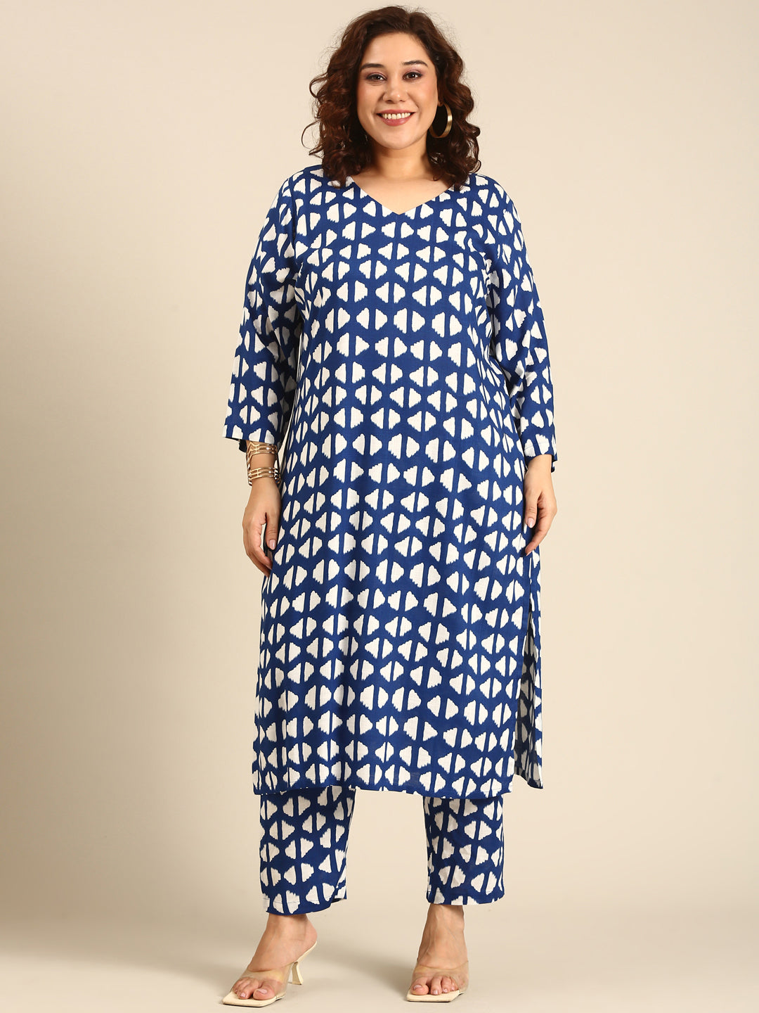 Geometric Printed Kurta