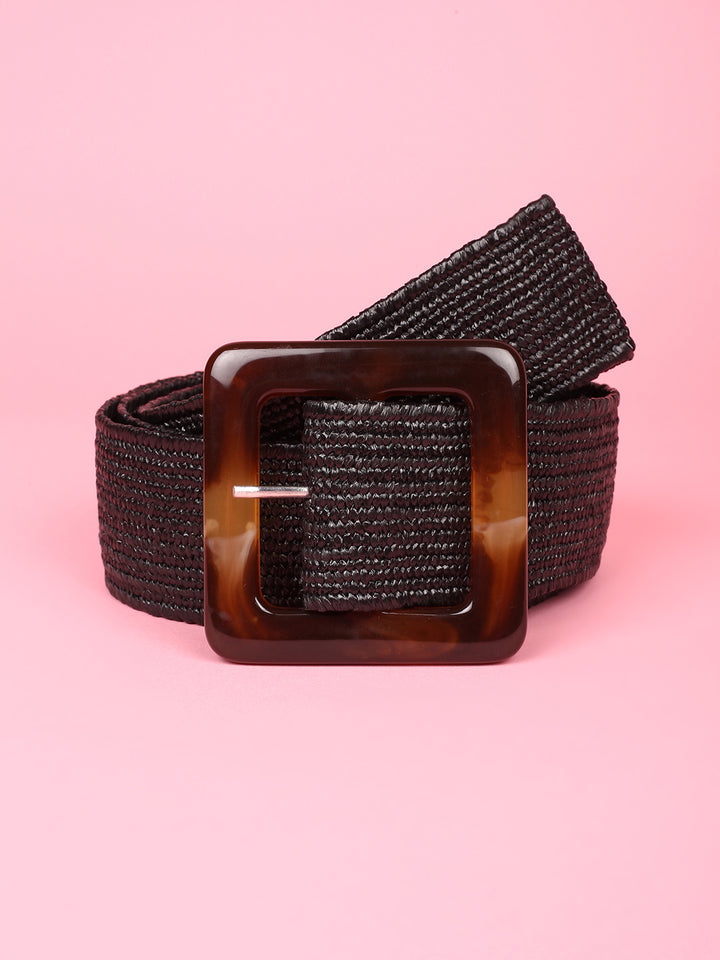 Black Canvas Belts