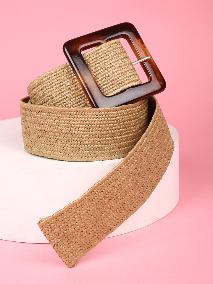 Beige Canvas Belts