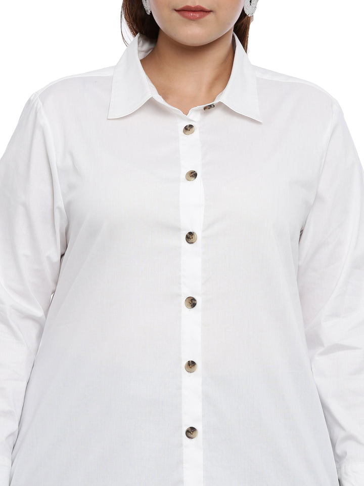 Oxford Cotton White Shirt