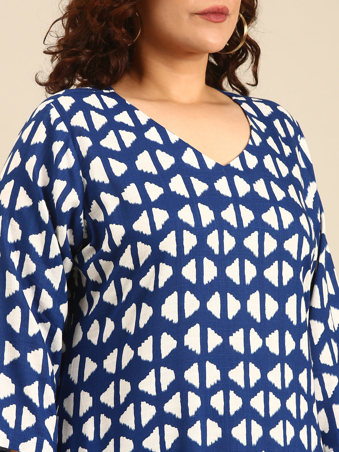 Geometric Printed Kurta