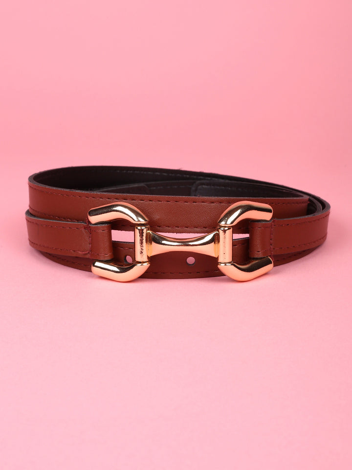 Brown PU Belt