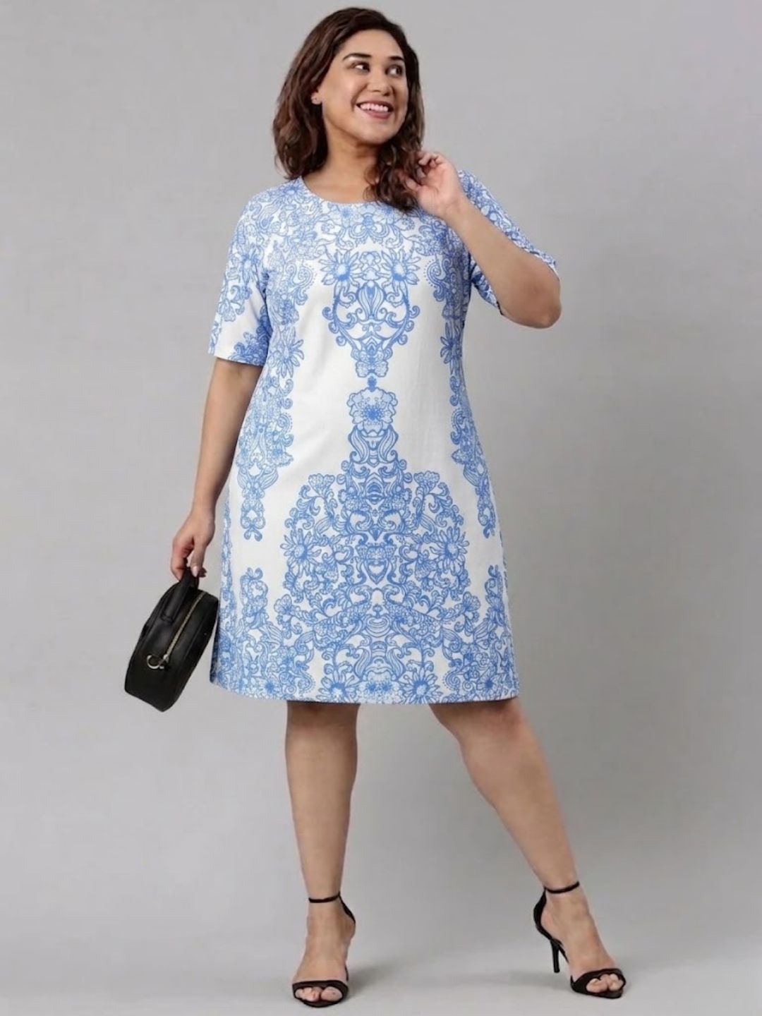 Floral Print Sheath Dress